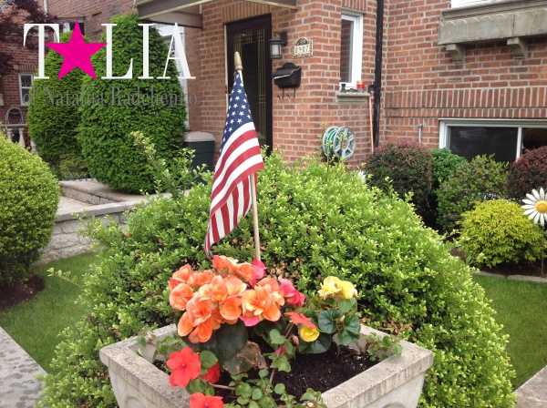 Американцы традиционно украшают дома символикой страны. Но к Дню независимости подходят особенно ответственно! Бенсон Херст